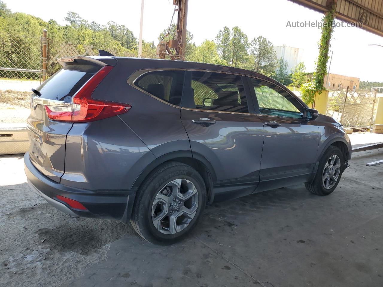 2017 Honda Cr-v Exl Gray vin: 7FARW1H8XHE016715