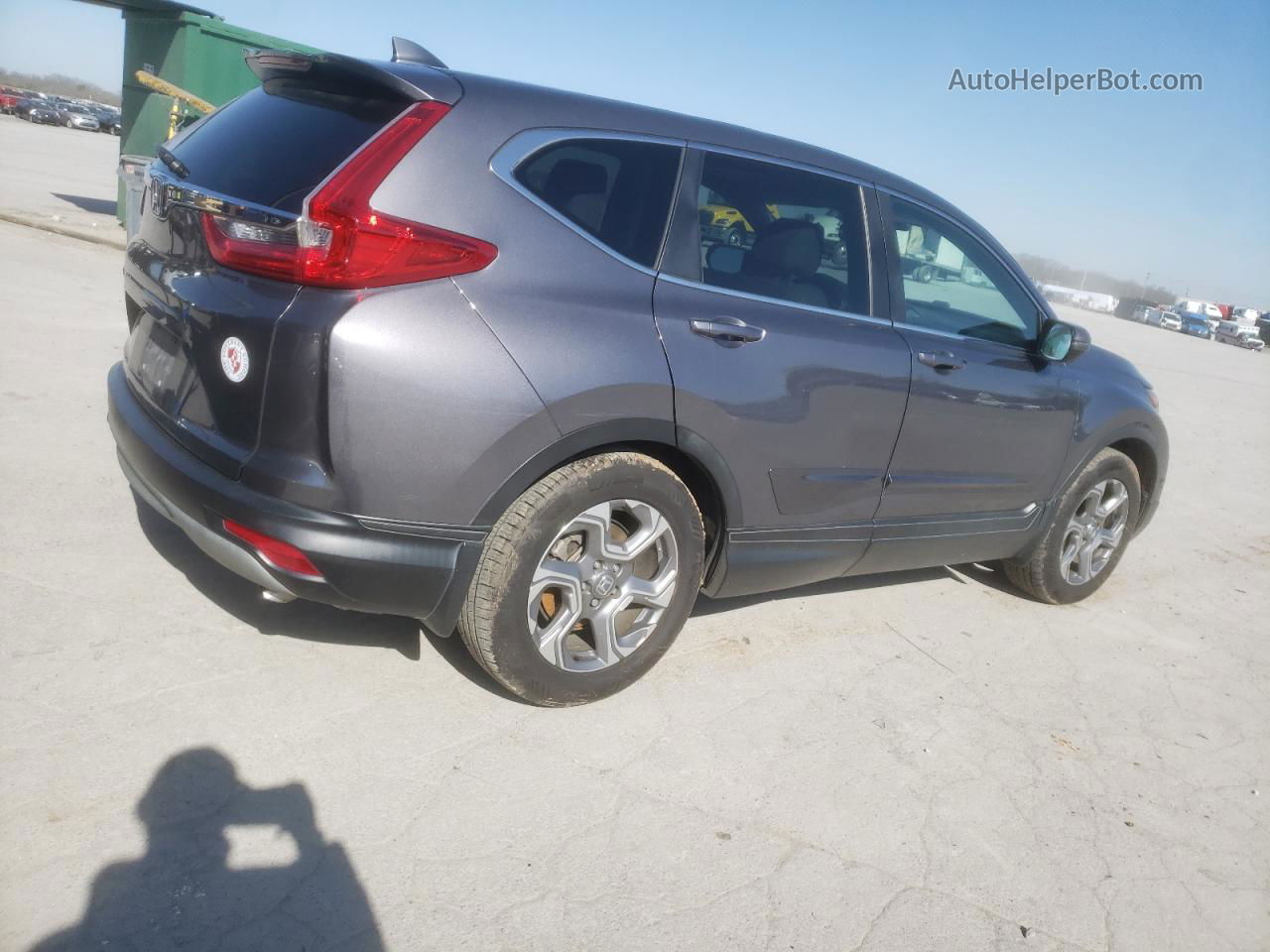 2017 Honda Cr-v Exl Gray vin: 7FARW1H8XHE023101