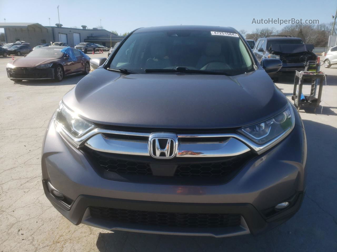 2017 Honda Cr-v Exl Gray vin: 7FARW1H8XHE023101