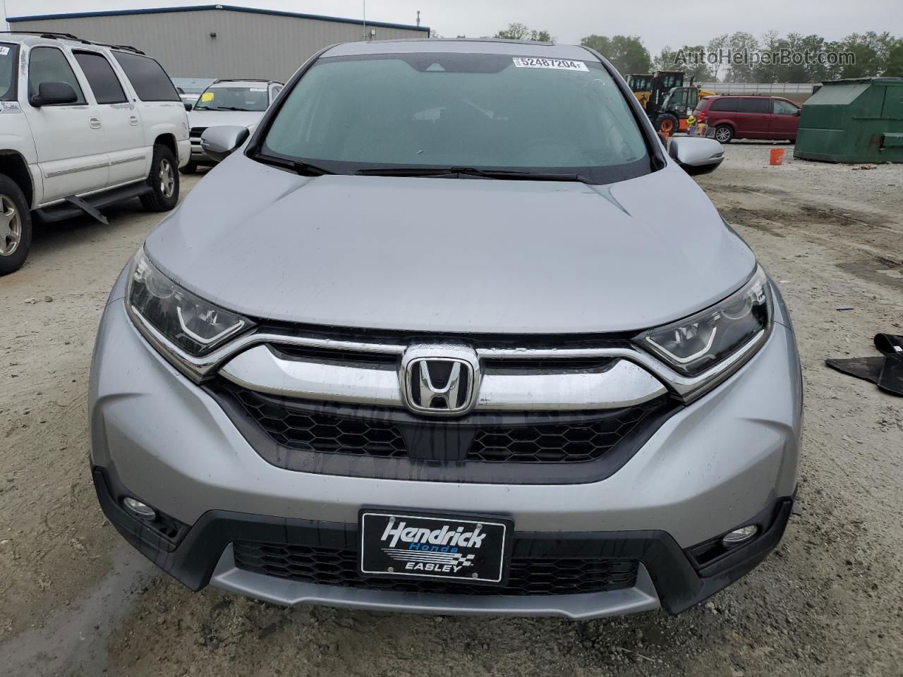 2017 Honda Cr-v Exl Silver vin: 7FARW1H8XHE039976