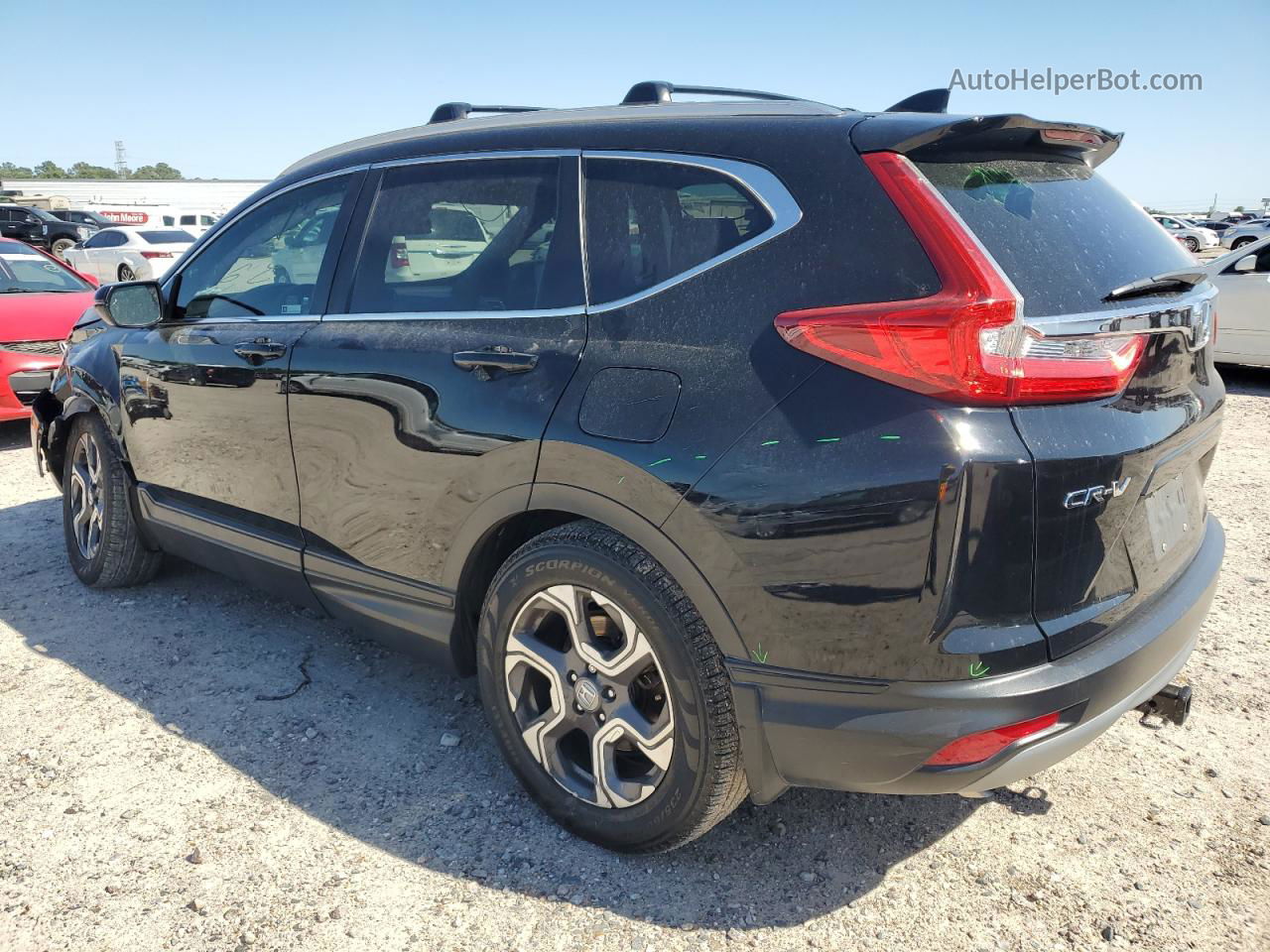 2018 Honda Cr-v Exl Черный vin: 7FARW1H8XJE025453