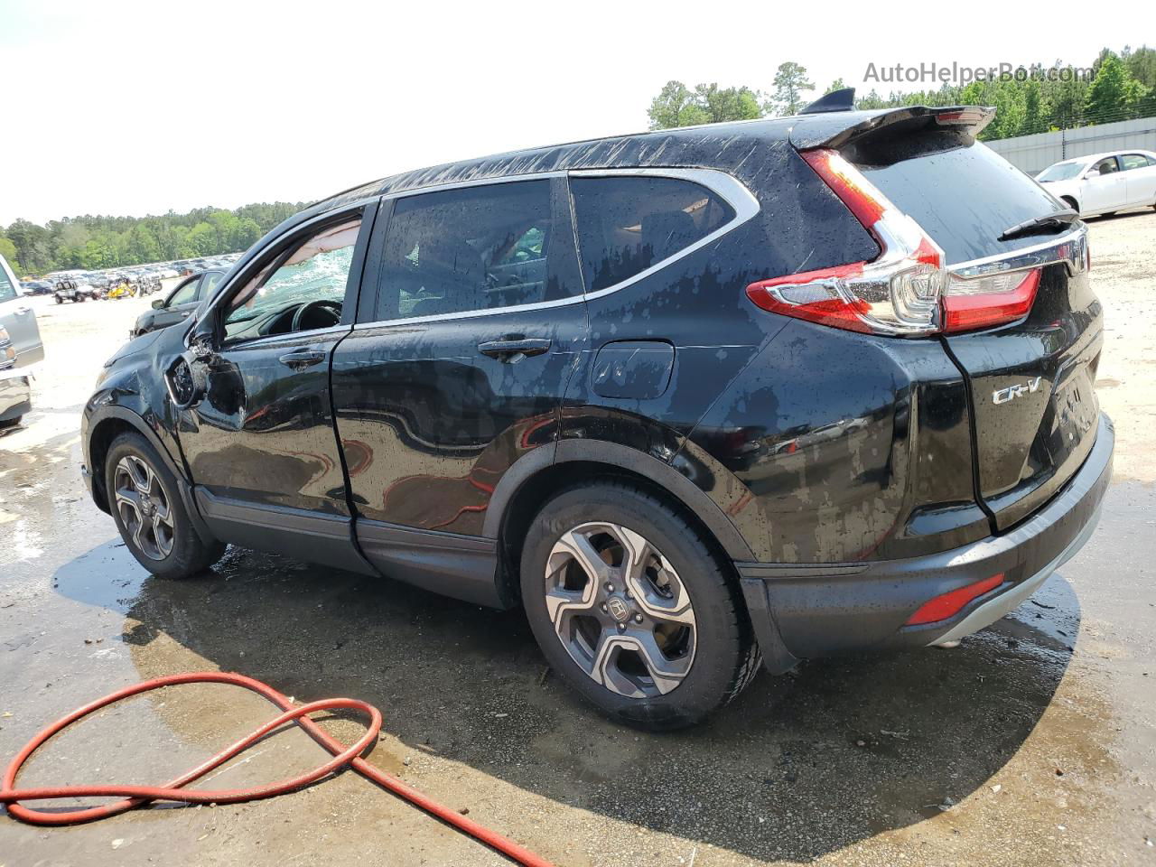 2018 Honda Cr-v Exl Черный vin: 7FARW1H8XJE025467