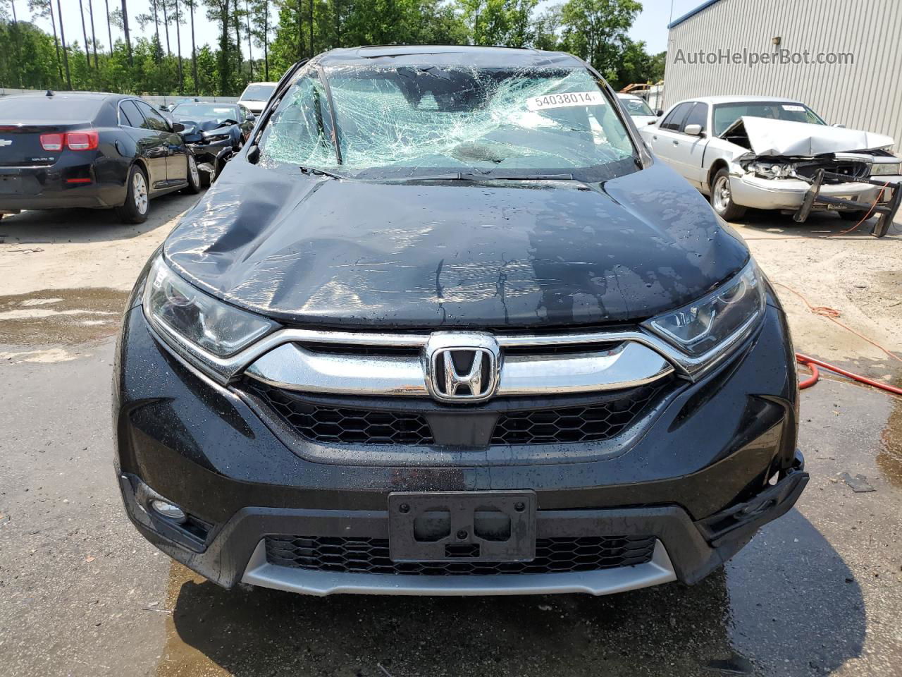 2018 Honda Cr-v Exl Black vin: 7FARW1H8XJE025467