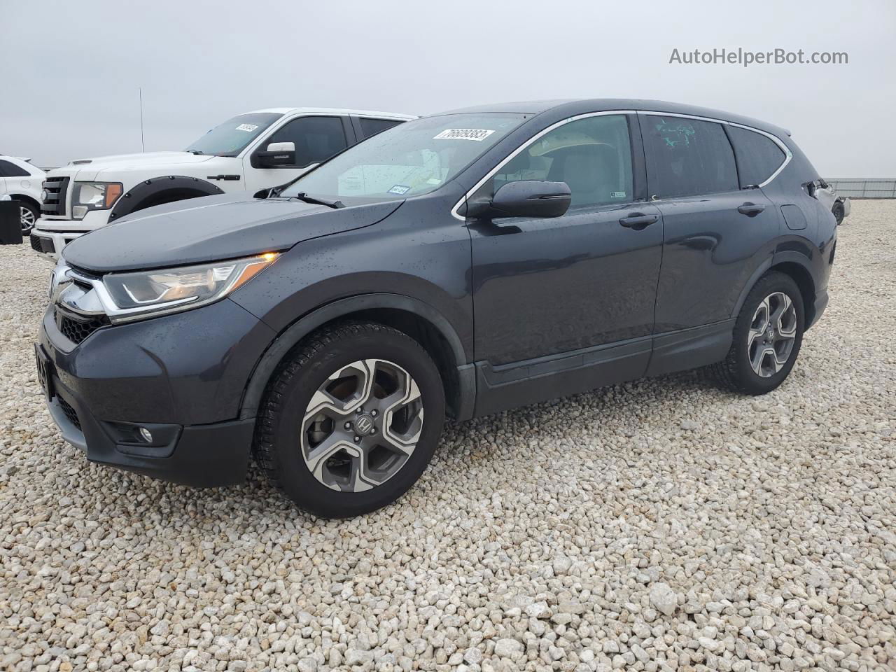 2018 Honda Cr-v Exl Gray vin: 7FARW1H8XJE037313