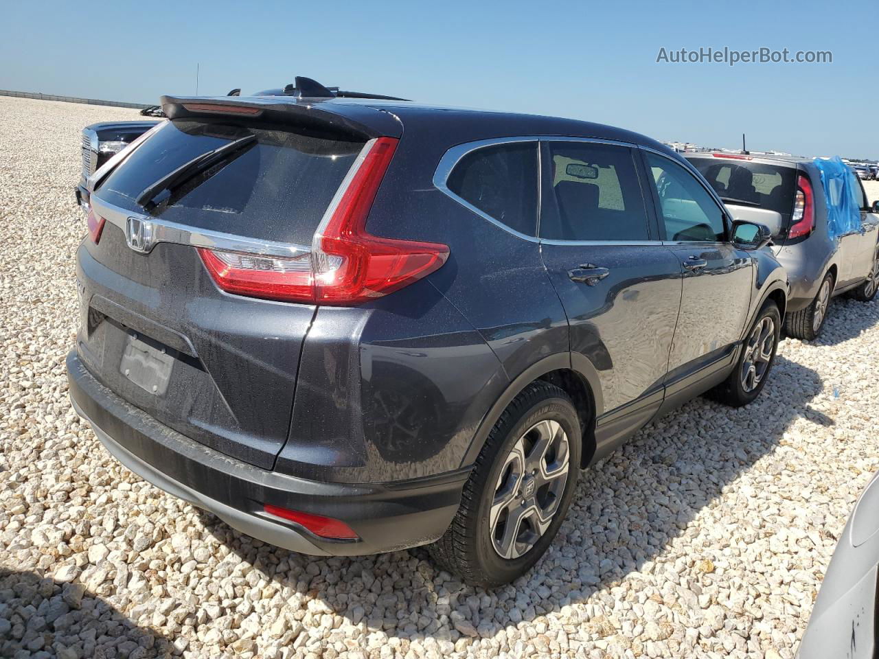 2018 Honda Cr-v Exl Black vin: 7FARW1H8XJE045153