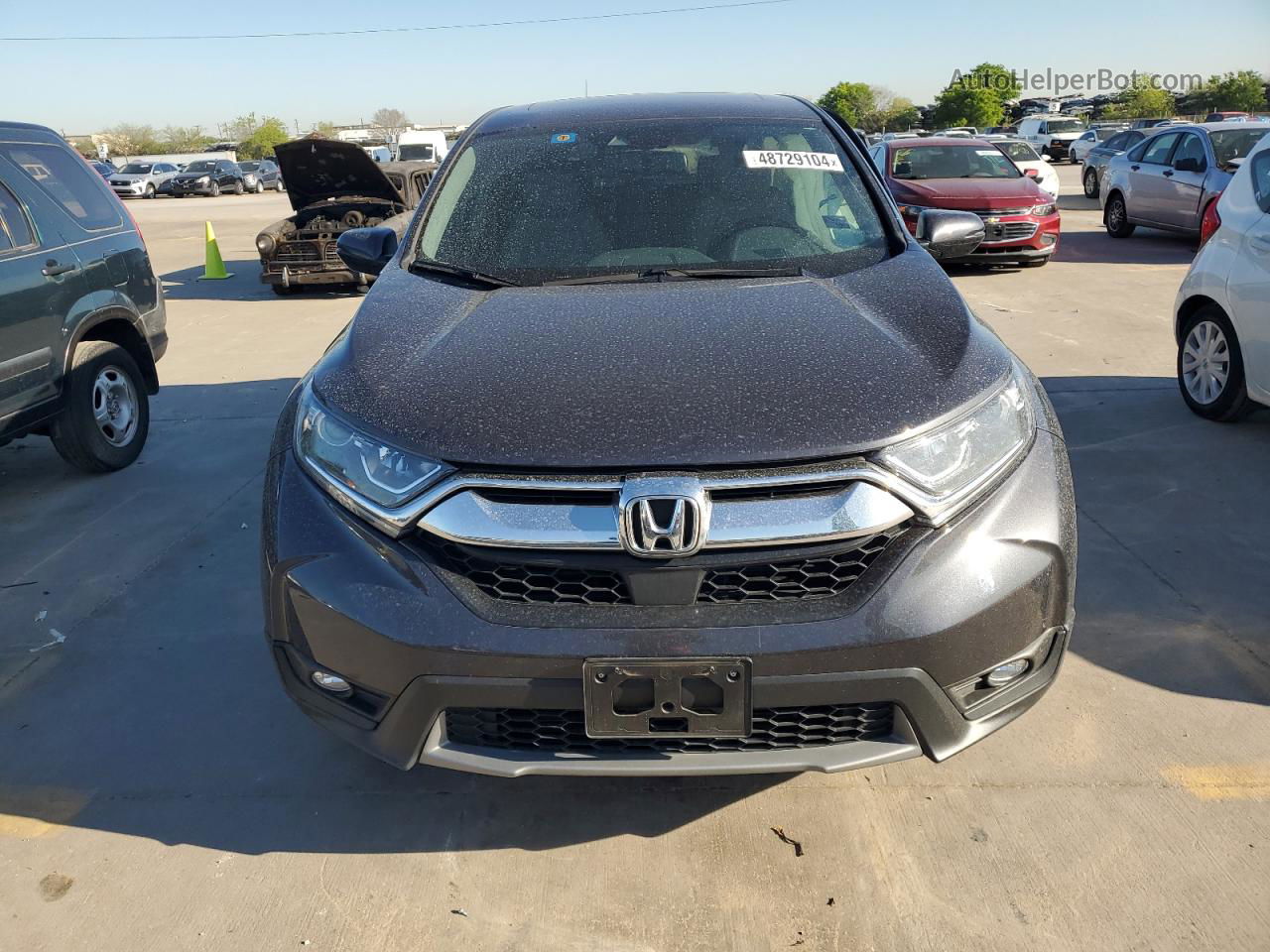 2019 Honda Cr-v Exl Gray vin: 7FARW1H8XKE039015