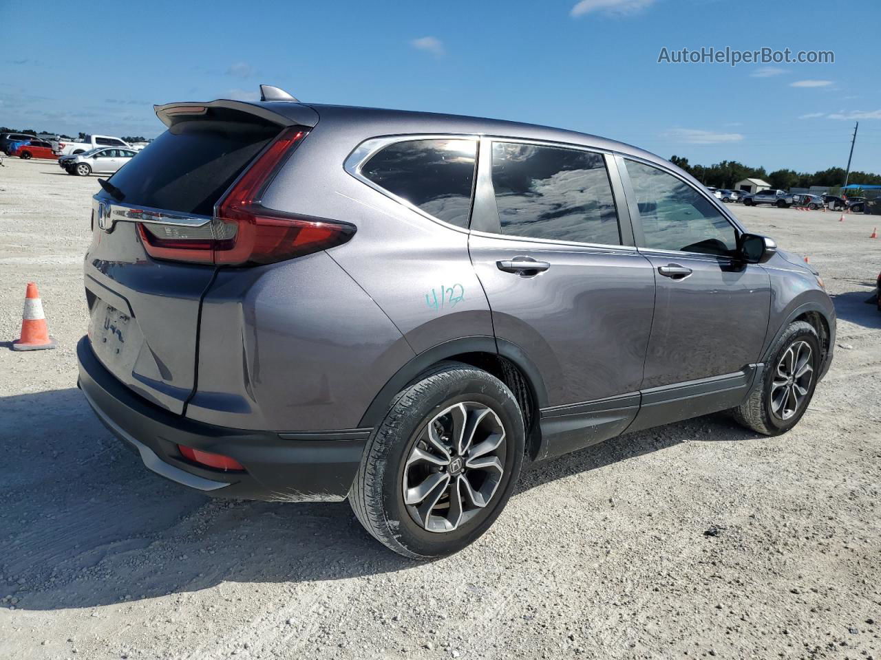 2020 Honda Cr-v Exl Угольный vin: 7FARW1H8XLE028808