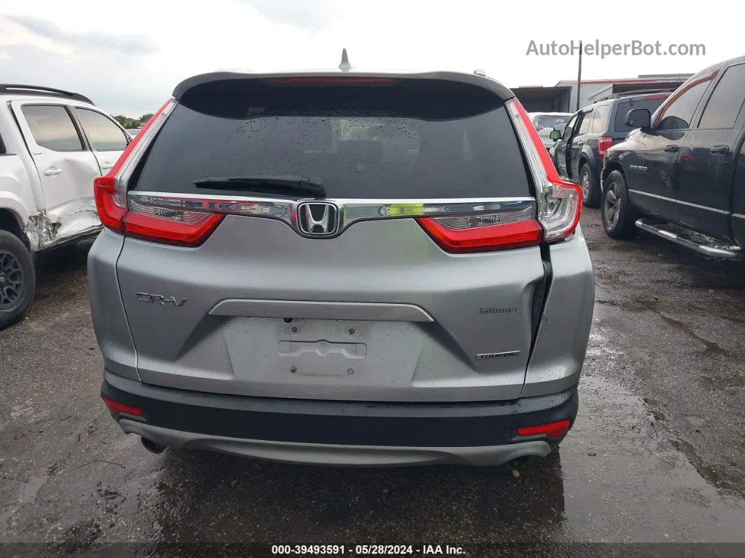 2019 Honda Cr-v Touring Silver vin: 7FARW1H97KE017594