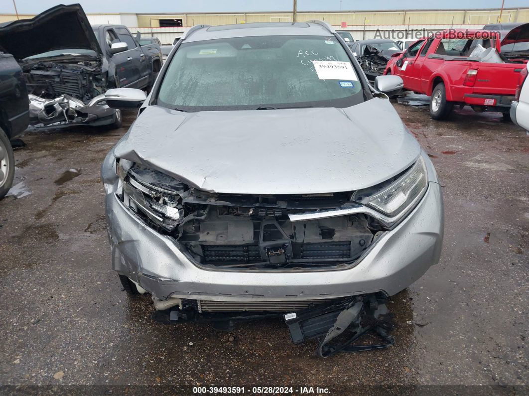 2019 Honda Cr-v Touring Silver vin: 7FARW1H97KE017594