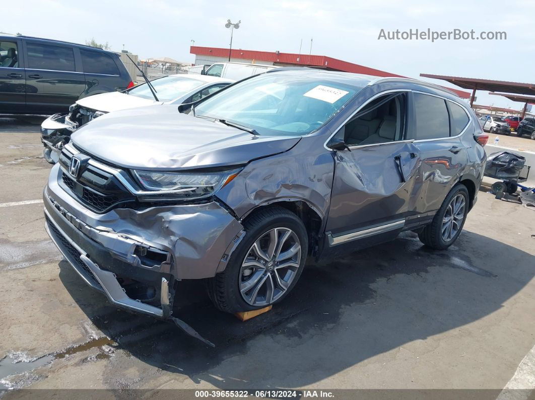 2020 Honda Cr-v 2wd Touring Purple vin: 7FARW1H98LE006654