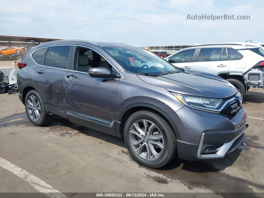 2020 Honda Cr-v 2wd Touring Фиолетовый vin: 7FARW1H98LE006654