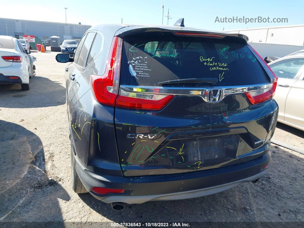 2017 Honda Cr-v Touring Blue vin: 7FARW1H9XHE035046