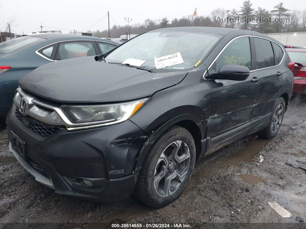 2018 Honda Cr-v Ex Gray vin: 7FARW2H50JE028597