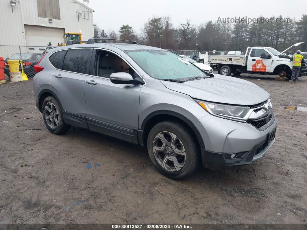 2018 Honda Cr-v Ex Silver vin: 7FARW2H50JE059705