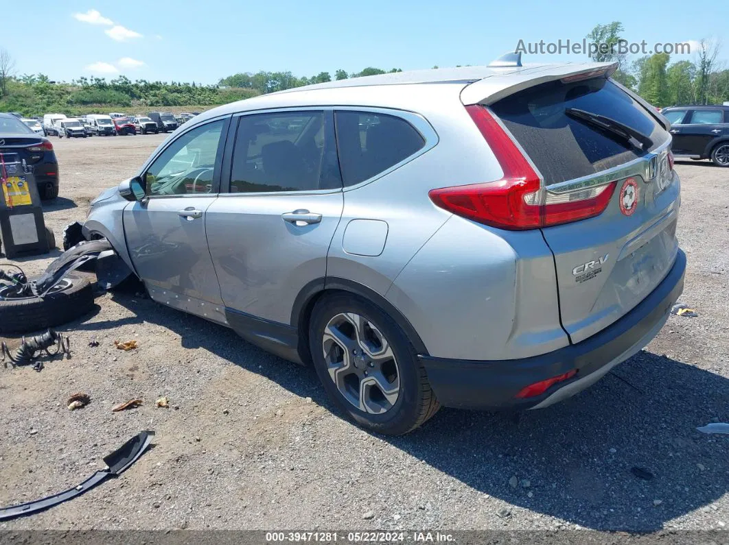 2018 Honda Cr-v Ex Серебряный vin: 7FARW2H50JE077265