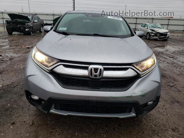 2018 Honda Cr-v Ex Silver vin: 7FARW2H51JE008181