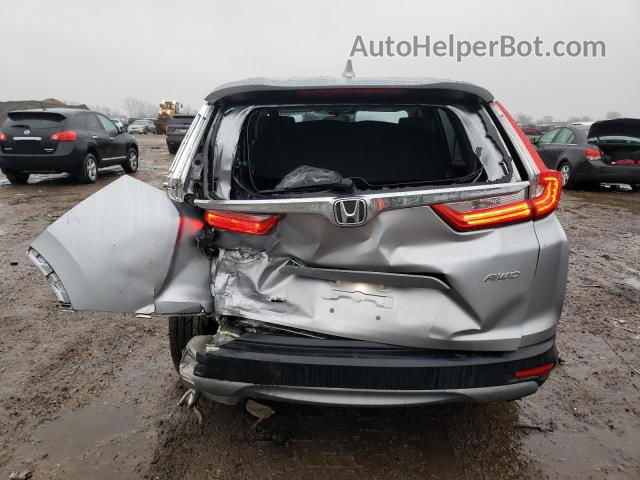 2018 Honda Cr-v Ex Silver vin: 7FARW2H51JE008181