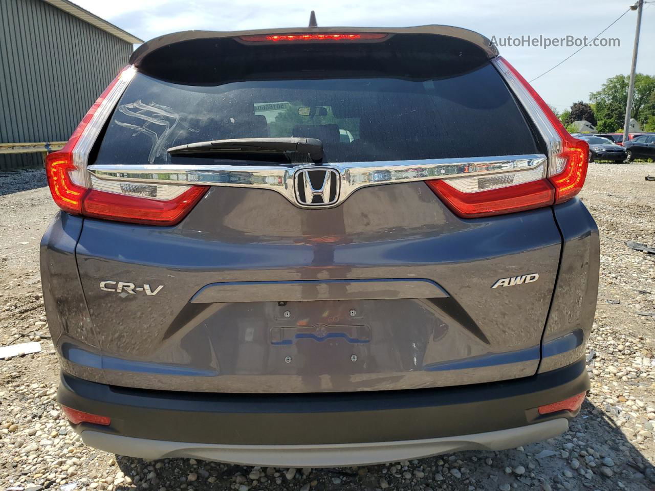 2018 Honda Cr-v Ex Charcoal vin: 7FARW2H51JE067425