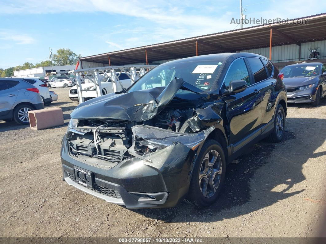 2019 Honda Cr-v Ex Black vin: 7FARW2H51KE010675