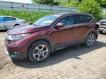 2018 Honda Cr-v Ex Burgundy vin: 7FARW2H52JE010649