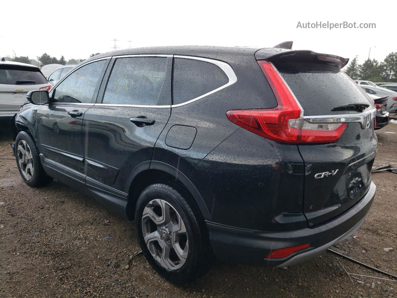 2019 Honda Cr-v Ex Черный vin: 7FARW2H52KE060968