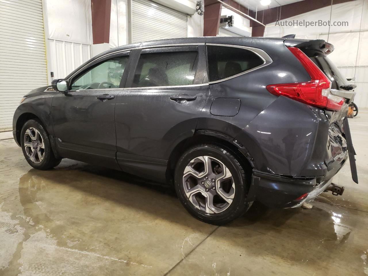 2018 Honda Cr-v Ex Gray vin: 7FARW2H53JE008733