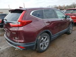 2018 Honda Cr-v Ex Burgundy vin: 7FARW2H53JE058337