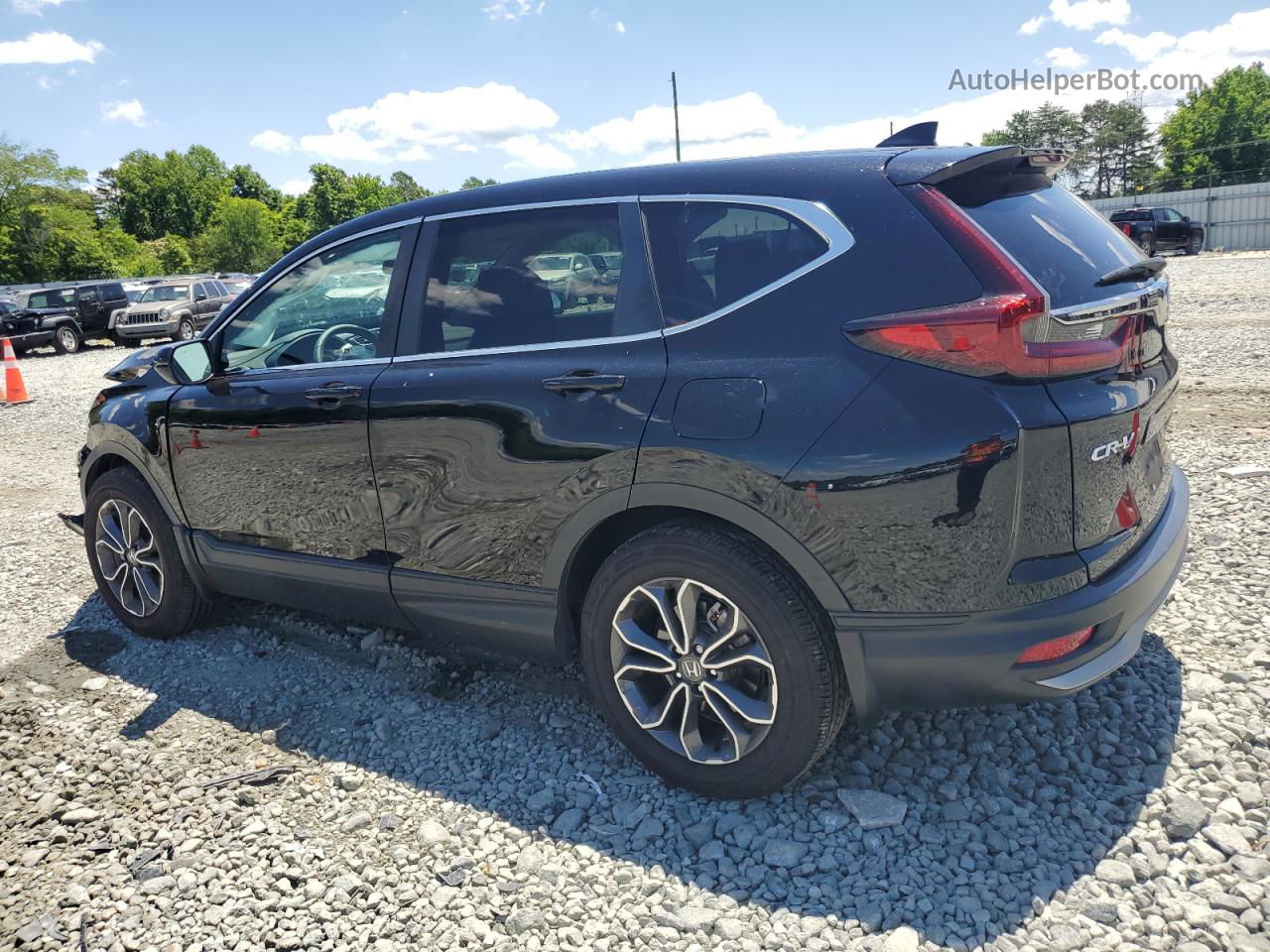 2020 Honda Cr-v Ex Черный vin: 7FARW2H53LE022263