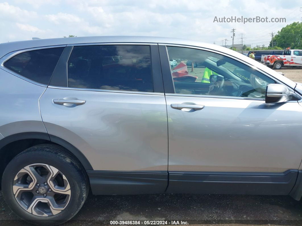 2018 Honda Cr-v Ex Silver vin: 7FARW2H54JE014668