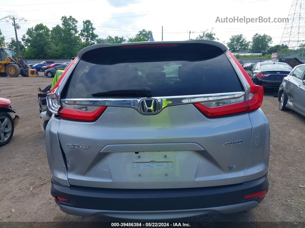 2018 Honda Cr-v Ex Silver vin: 7FARW2H54JE014668