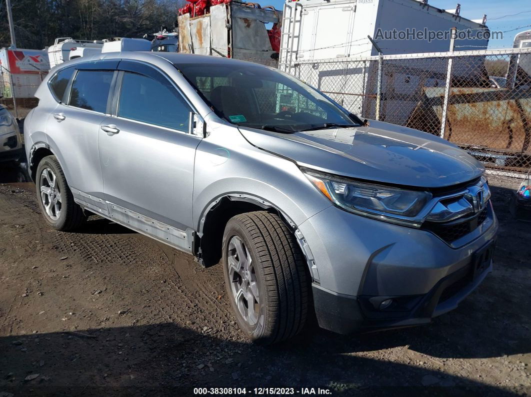 2018 Honda Cr-v Ex Silver vin: 7FARW2H55JE011164