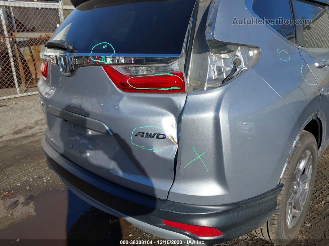 2018 Honda Cr-v Ex Silver vin: 7FARW2H55JE011164