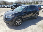 2018 Honda Cr-v Ex Черный vin: 7FARW2H55JE014386