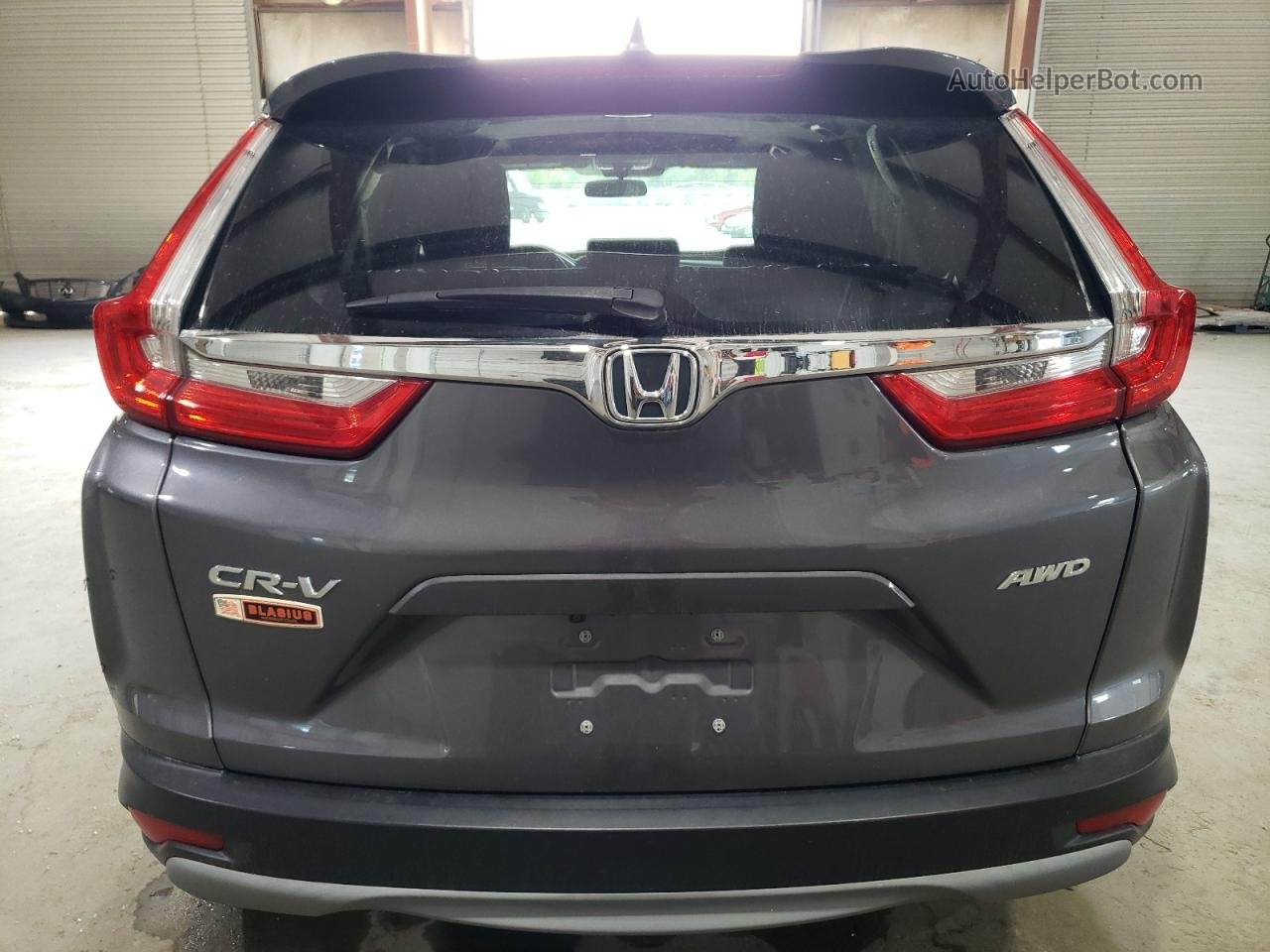 2018 Honda Cr-v Ex Gray vin: 7FARW2H55JE046111