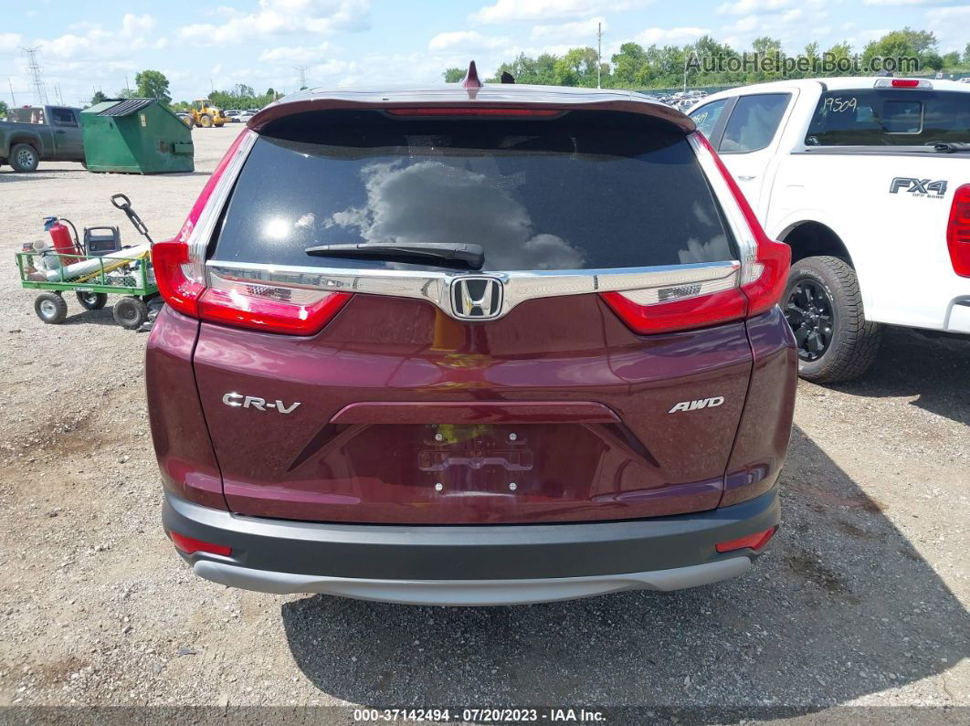 2019 Honda Cr-v Ex Red vin: 7FARW2H55KE008721