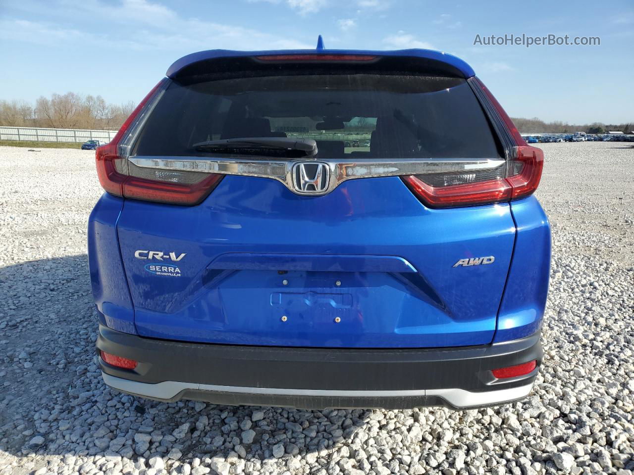 2020 Honda Cr-v Ex Синий vin: 7FARW2H55LE011720