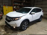 2019 Honda Cr-v Ex White vin: 7FARW2H56KE010509