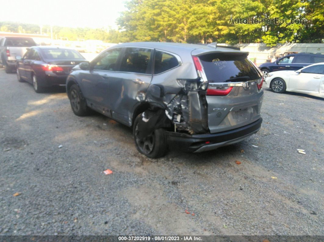 2019 Honda Cr-v Ex Silver vin: 7FARW2H56KE040545