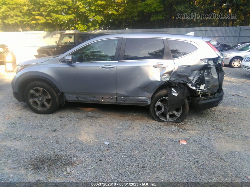 2019 Honda Cr-v Ex Silver vin: 7FARW2H56KE040545