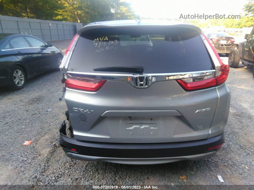 2019 Honda Cr-v Ex Silver vin: 7FARW2H56KE040545