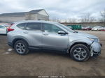 2018 Honda Cr-v Ex Silver vin: 7FARW2H57JE055490