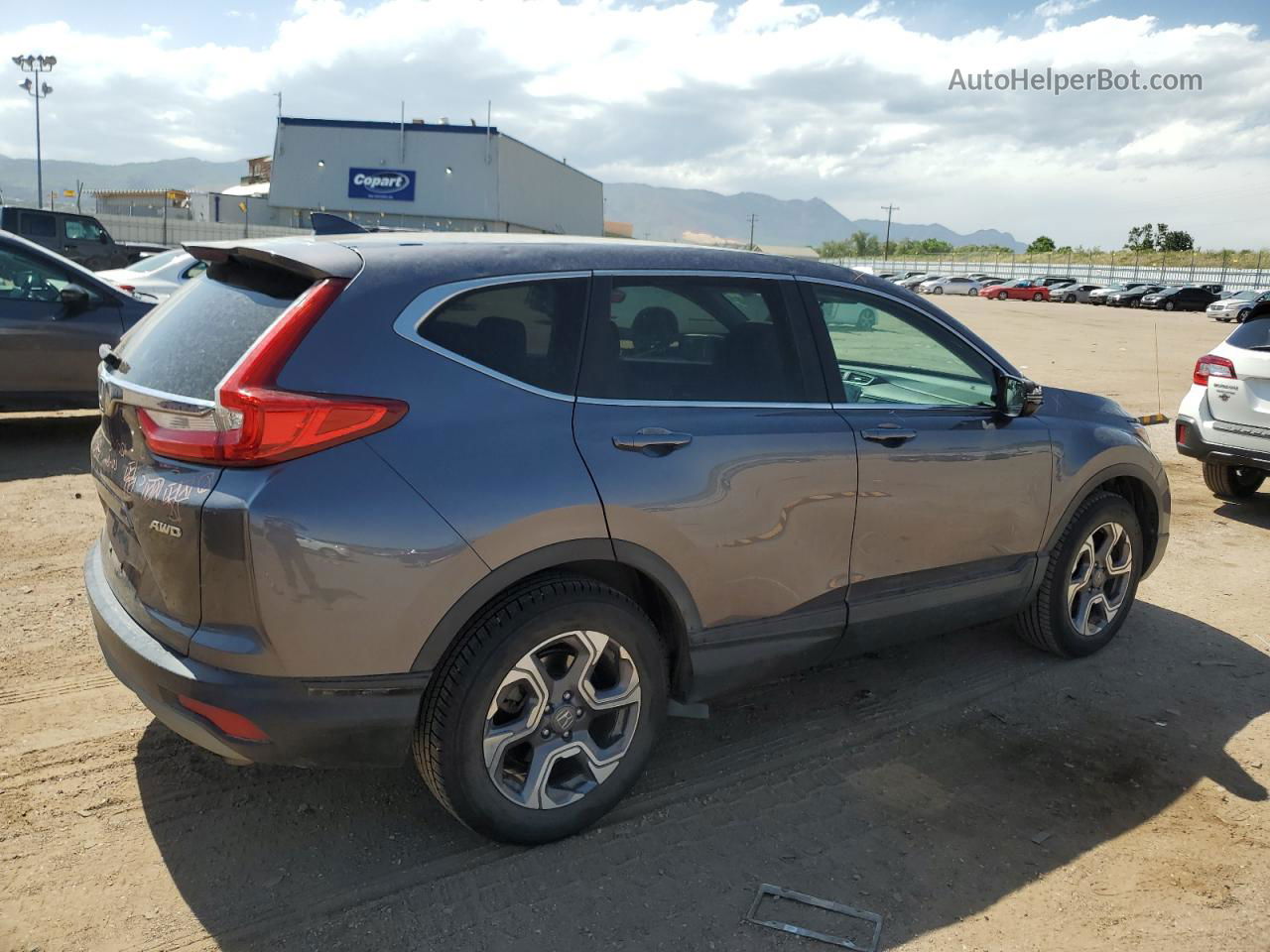 2018 Honda Cr-v Ex Charcoal vin: 7FARW2H57JE088506