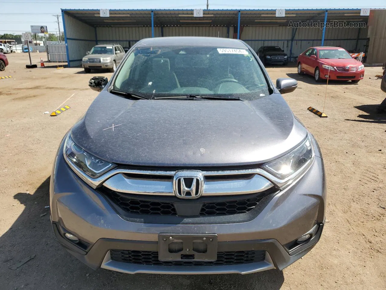 2018 Honda Cr-v Ex Charcoal vin: 7FARW2H57JE088506