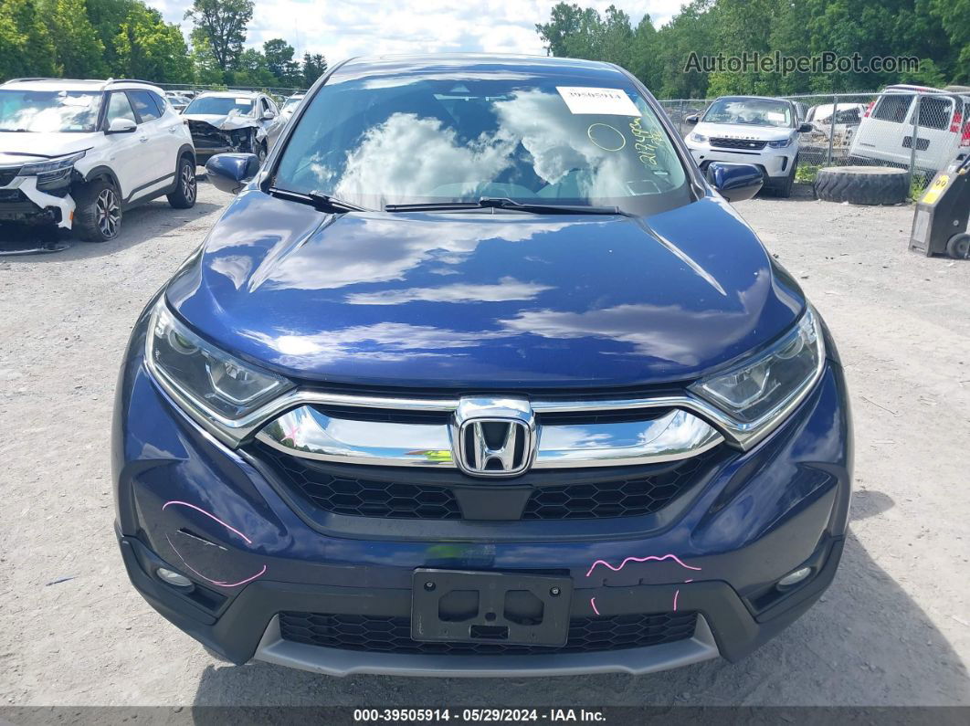 2018 Honda Cr-v Ex Blue vin: 7FARW2H58JE026631