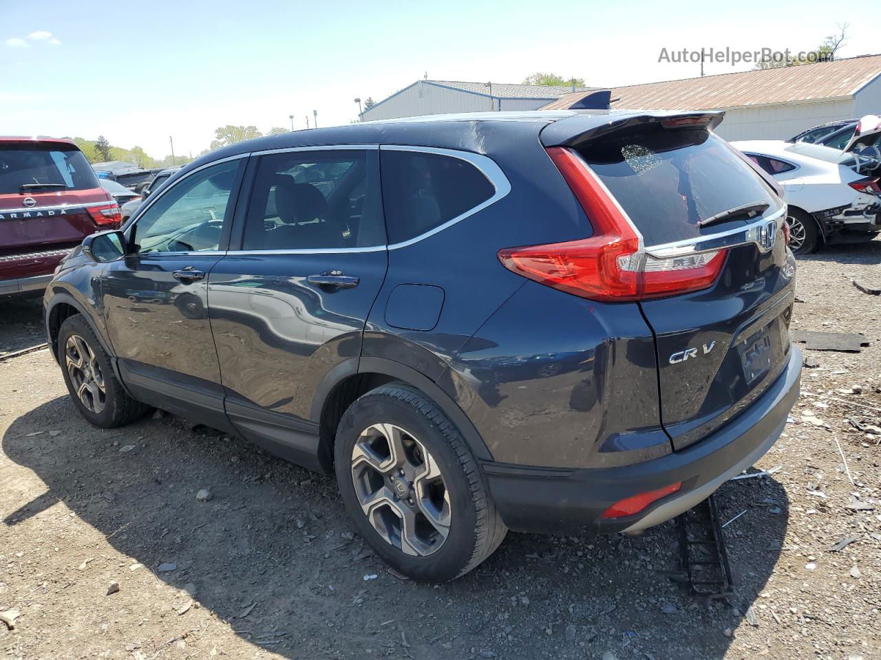 2018 Honda Cr-v Ex Charcoal vin: 7FARW2H58JE034583