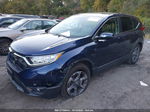 2018 Honda Cr-v Ex Blue vin: 7FARW2H58JE038259