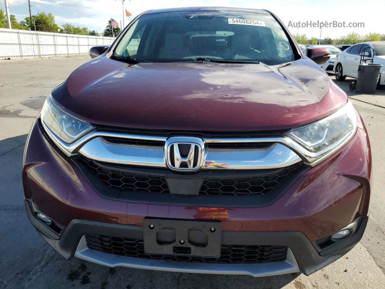 2018 Honda Cr-v Ex Maroon vin: 7FARW2H58JE097358