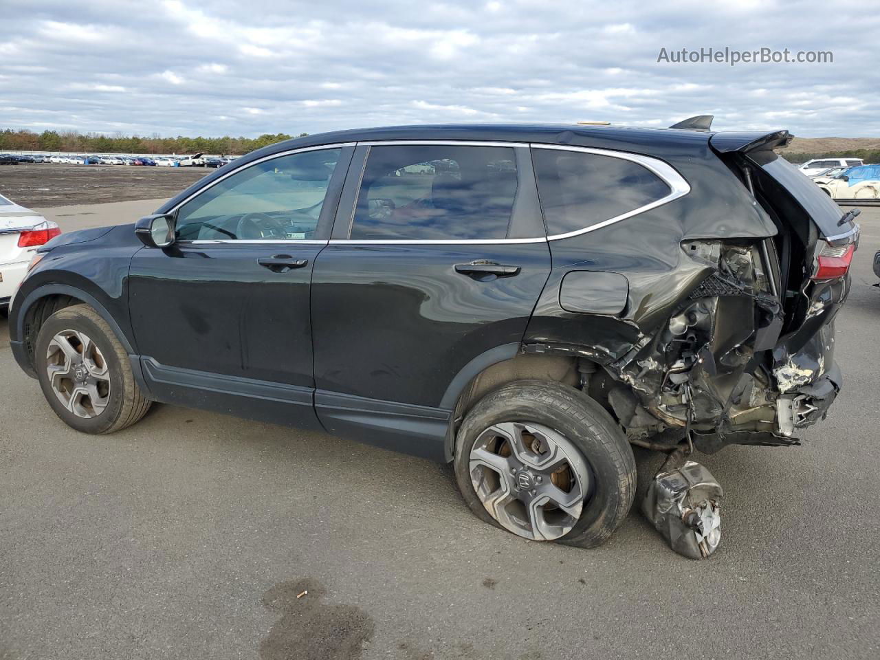 2019 Honda Cr-v Ex Green vin: 7FARW2H58KE017915