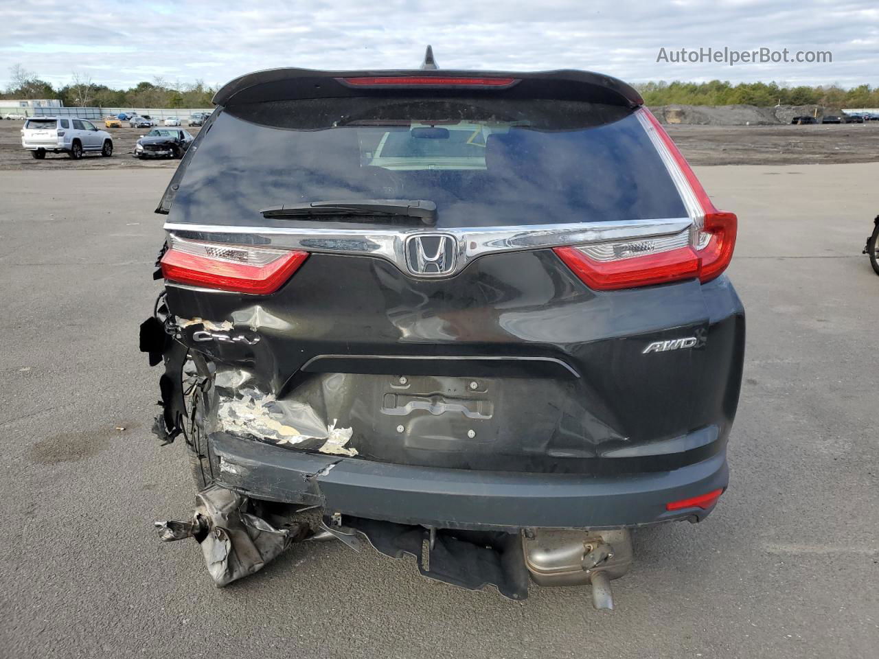 2019 Honda Cr-v Ex Green vin: 7FARW2H58KE017915