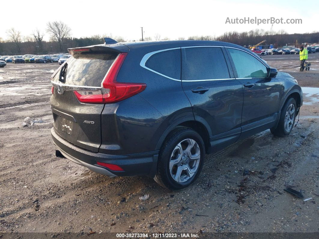 2019 Honda Cr-v Ex Черный vin: 7FARW2H58KE051143